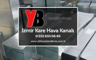 İzmir kare havalandırma borusu